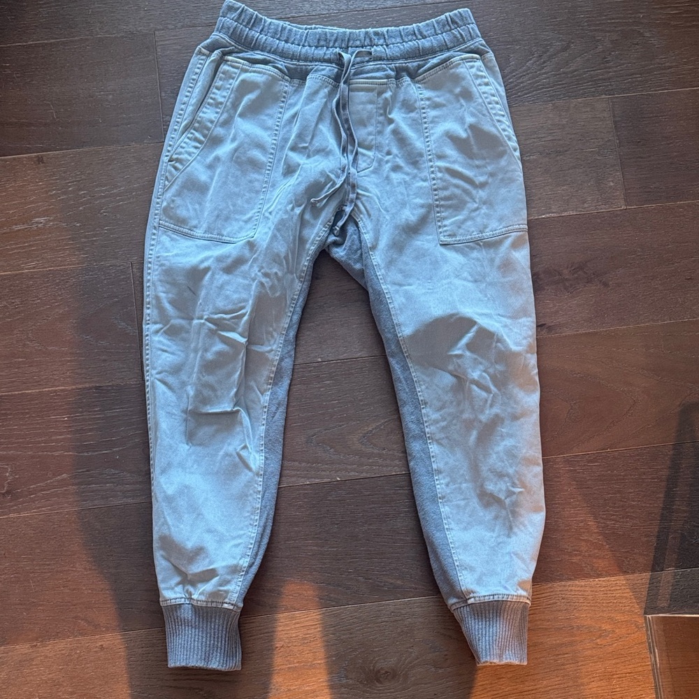 James Perse Mixed Fabric Jogger Pants